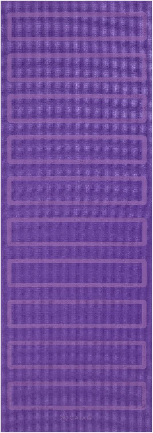 imageGaiam Beginners Yoga Starter Kit Yoga Mat Yoga Block Yoga StrapPurple