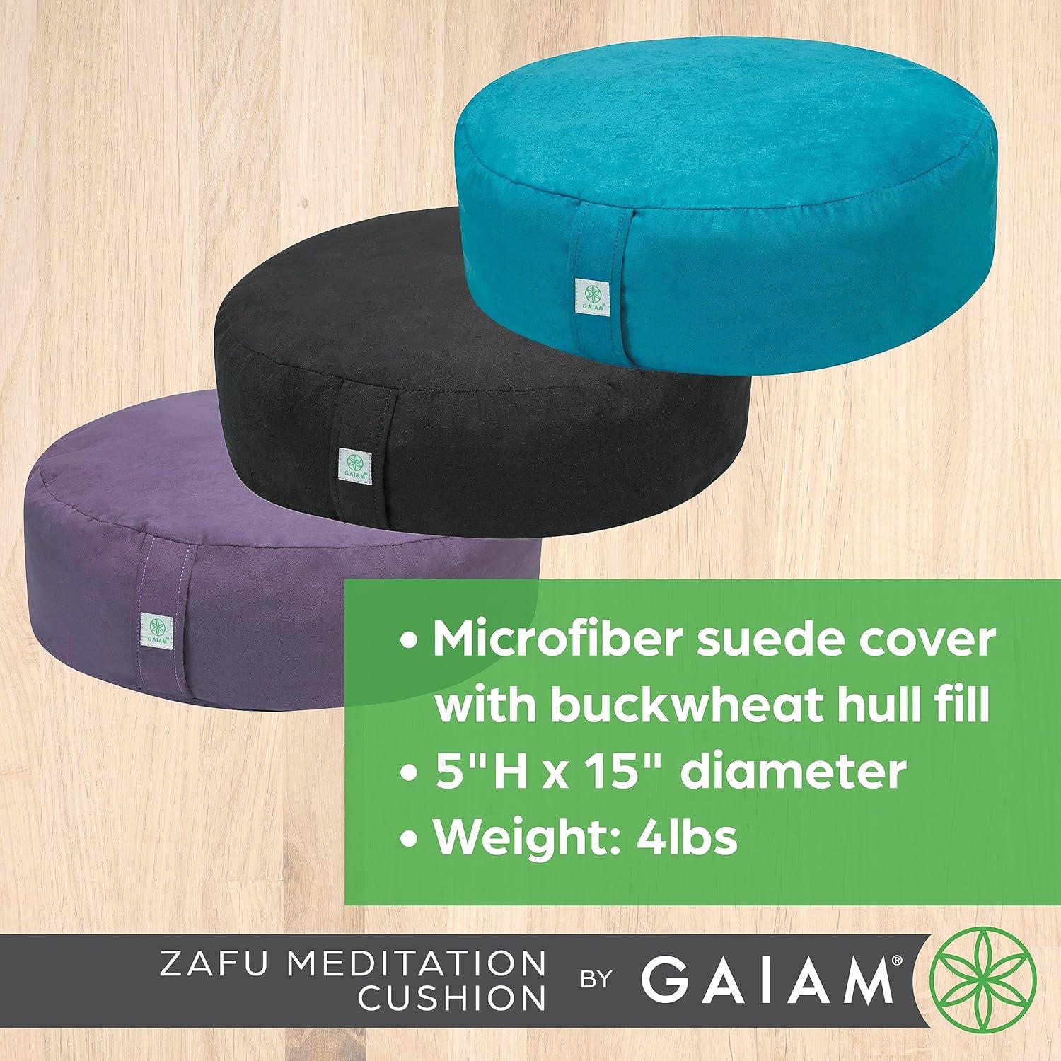 imageGaiam Ergonomic BuckwheatBlack Zafu