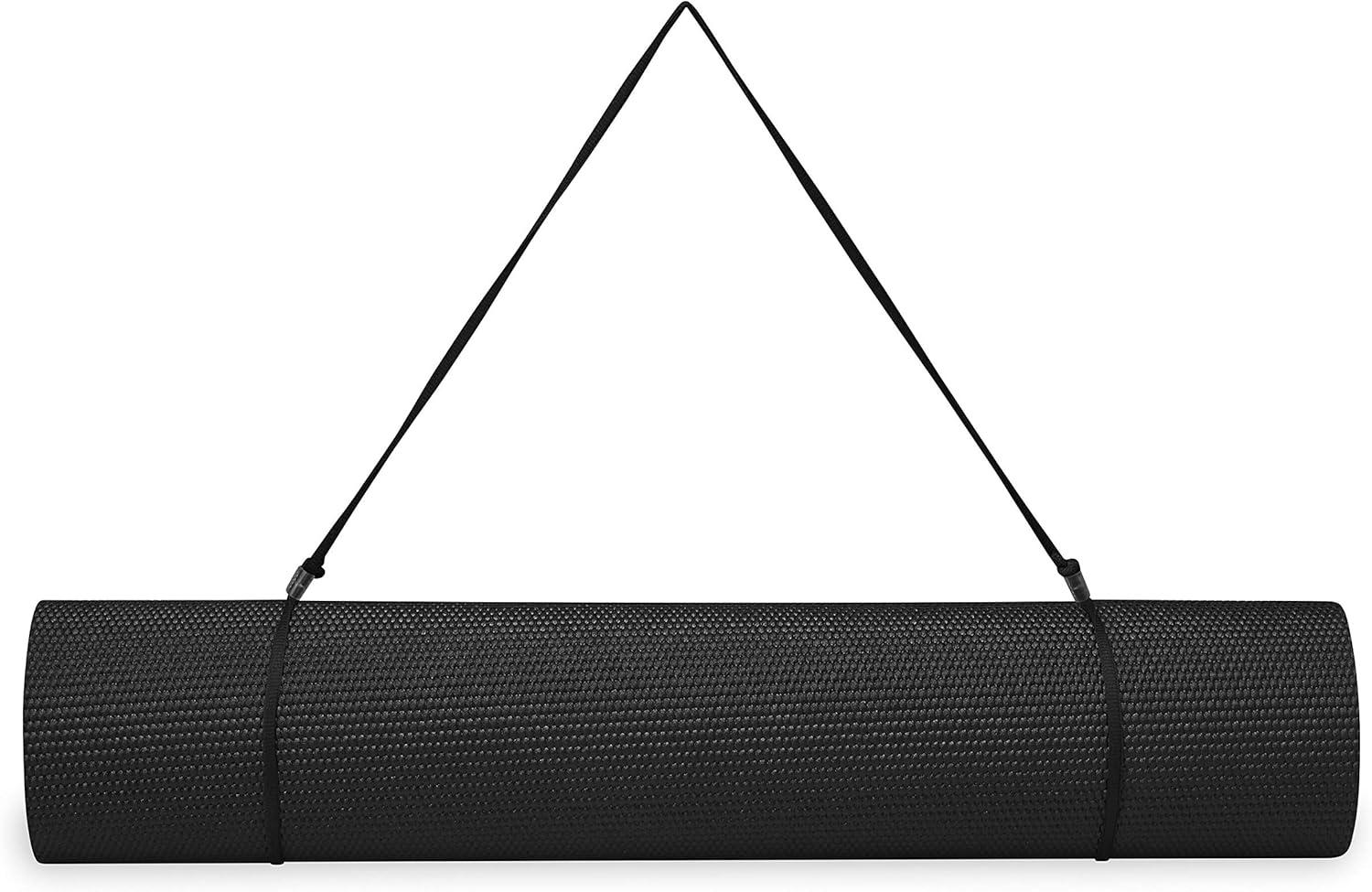 imageGaiam Essentials Premium Yoga Mat with Carrier SlingBlack