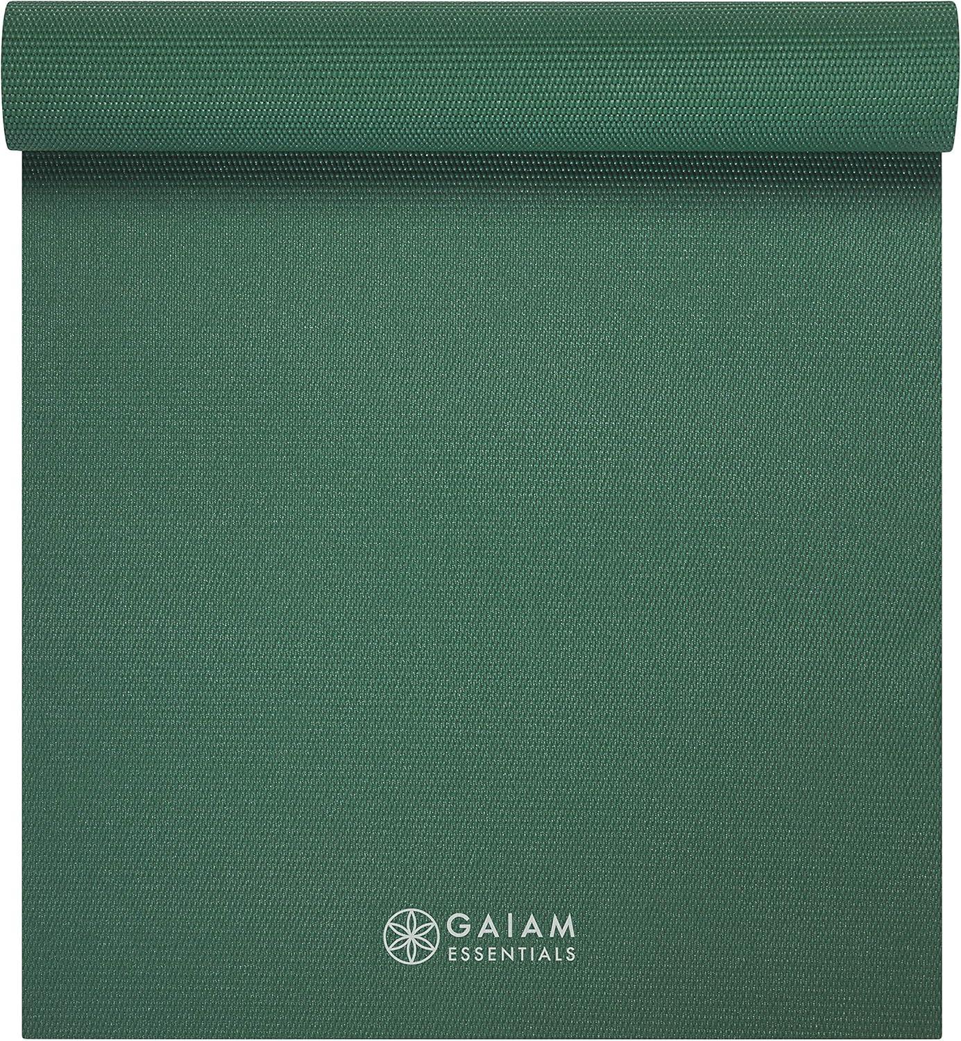 imageGaiam Essentials Premium Yoga Mat with Carrier SlingGreen