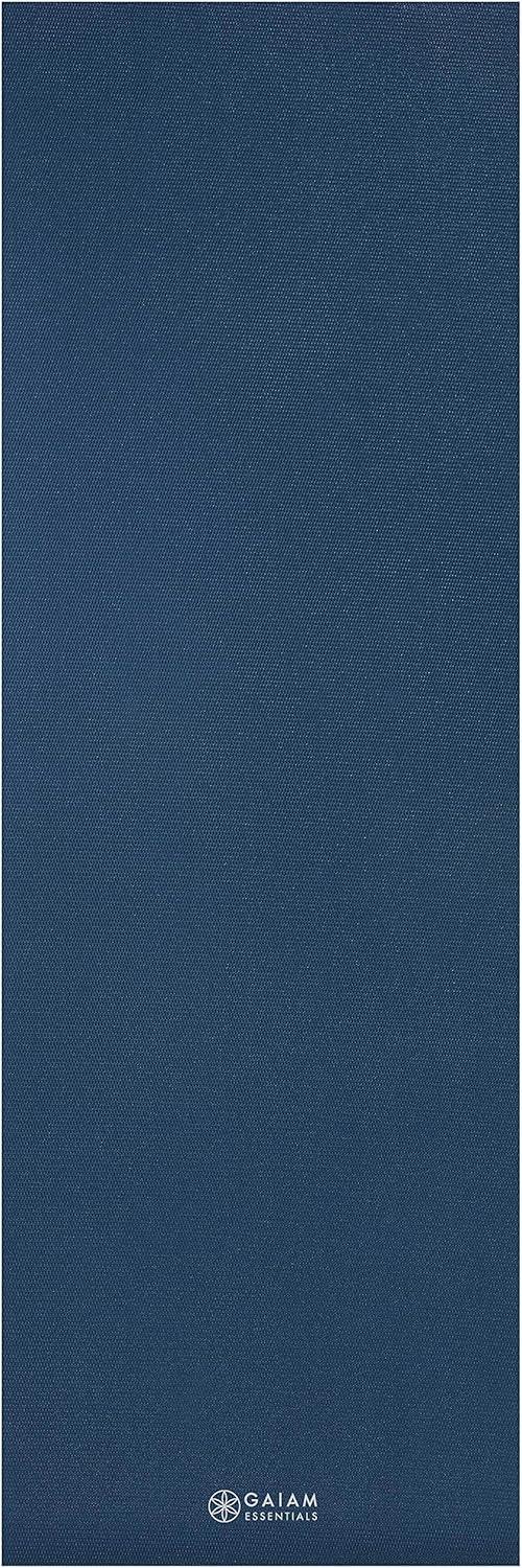 imageGaiam Essentials Premium Yoga Mat with Carrier SlingNavy