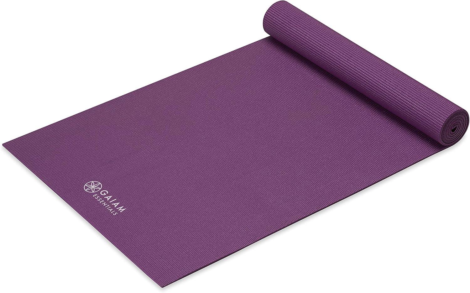 imageGaiam Essentials Premium Yoga Mat with Carrier SlingPurple