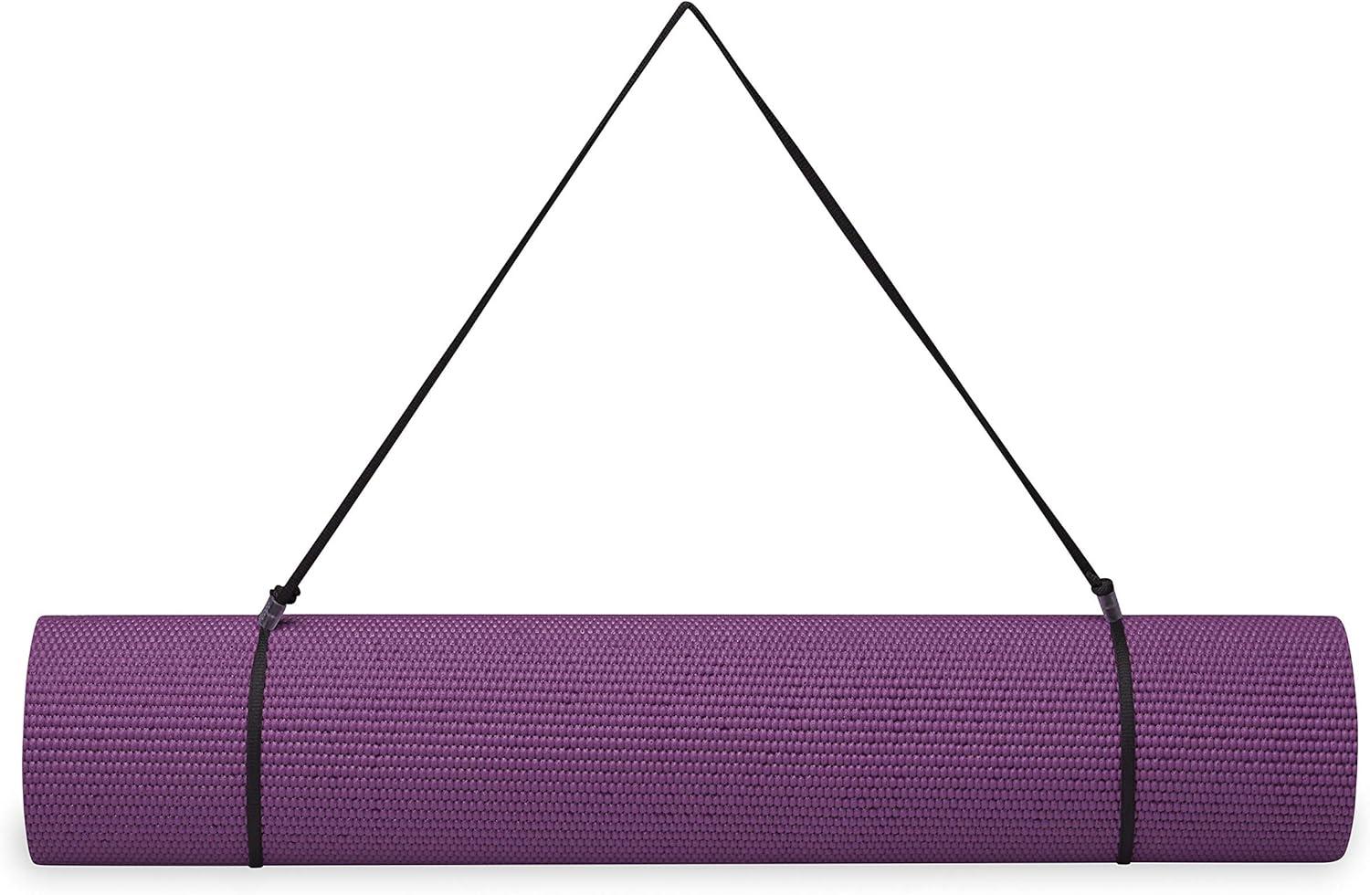 imageGaiam Essentials Premium Yoga Mat with Carrier SlingPurple