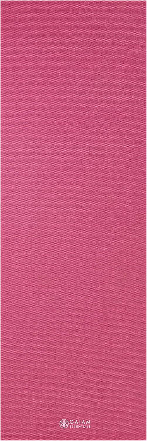 imageGaiam Essentials Premium Yoga Mat with Yoga Mat Carrier Sling 72quotL x 24quotW x 14 Inch Thick