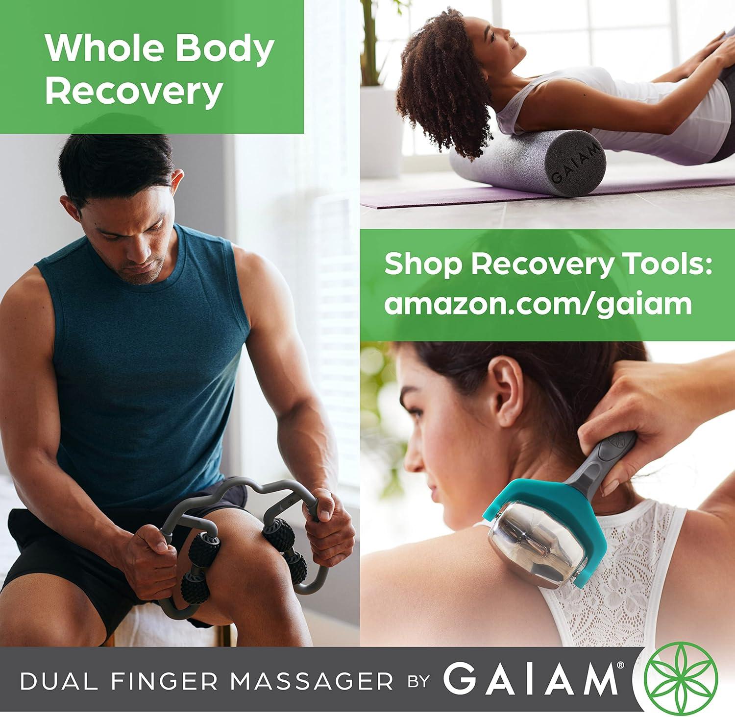 imageGaiam Finger Massager DualSided Hand1 EA