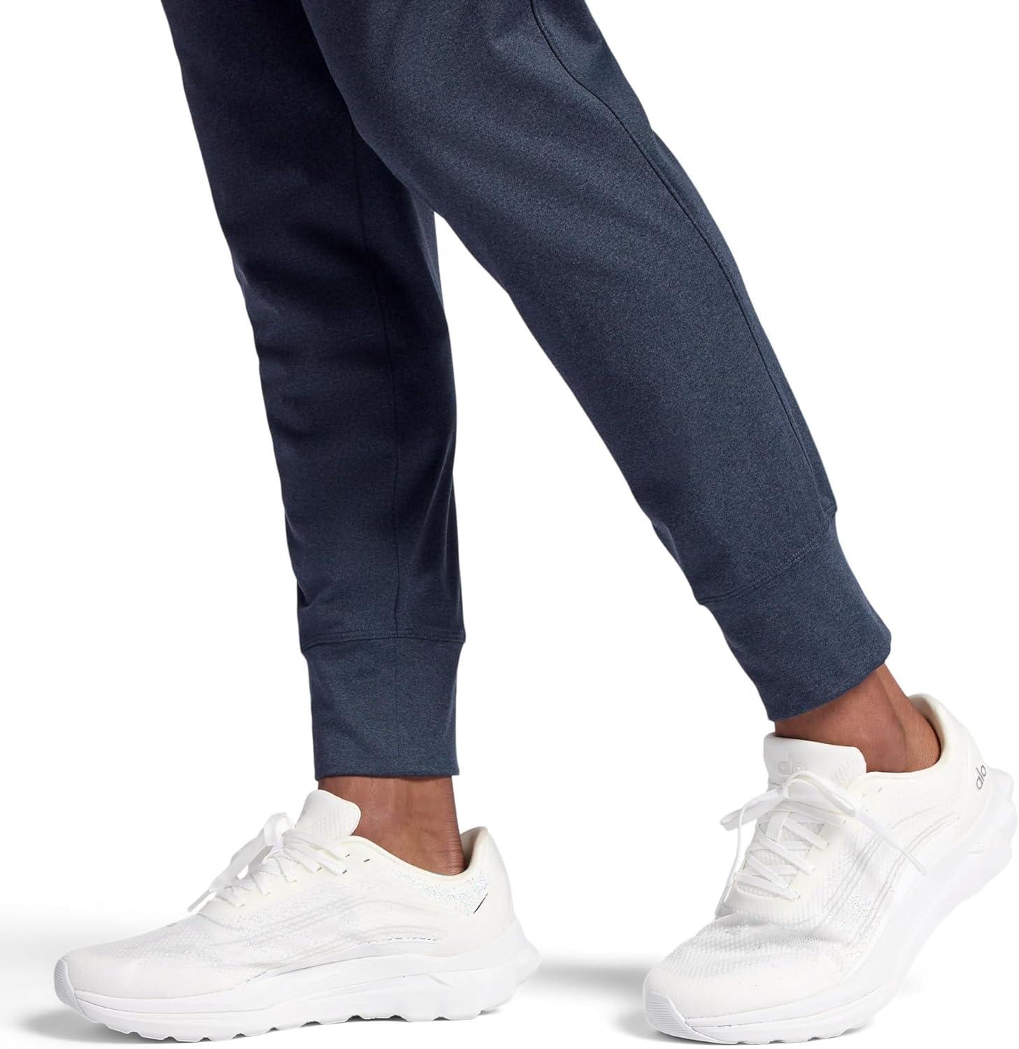 imageGaiam Mens Restorative Jogger Standard Fit 30 Inseam Stretch Midweight MaterialCool Grey Heather