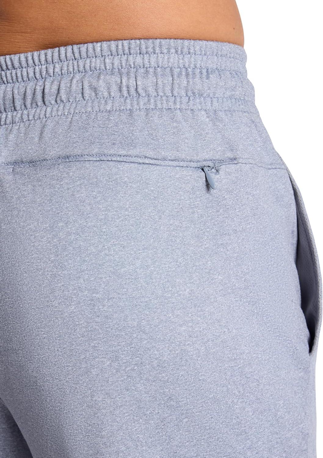 imageGaiam Mens Restorative Jogger Standard Fit 30 Inseam Stretch Midweight MaterialSleet Heather