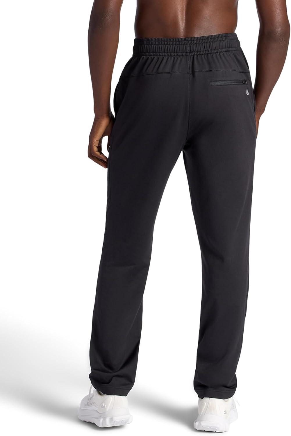 imageGaiam Mens Restorative Pant 31 Inseam Stretch Midweight MaterialBlack