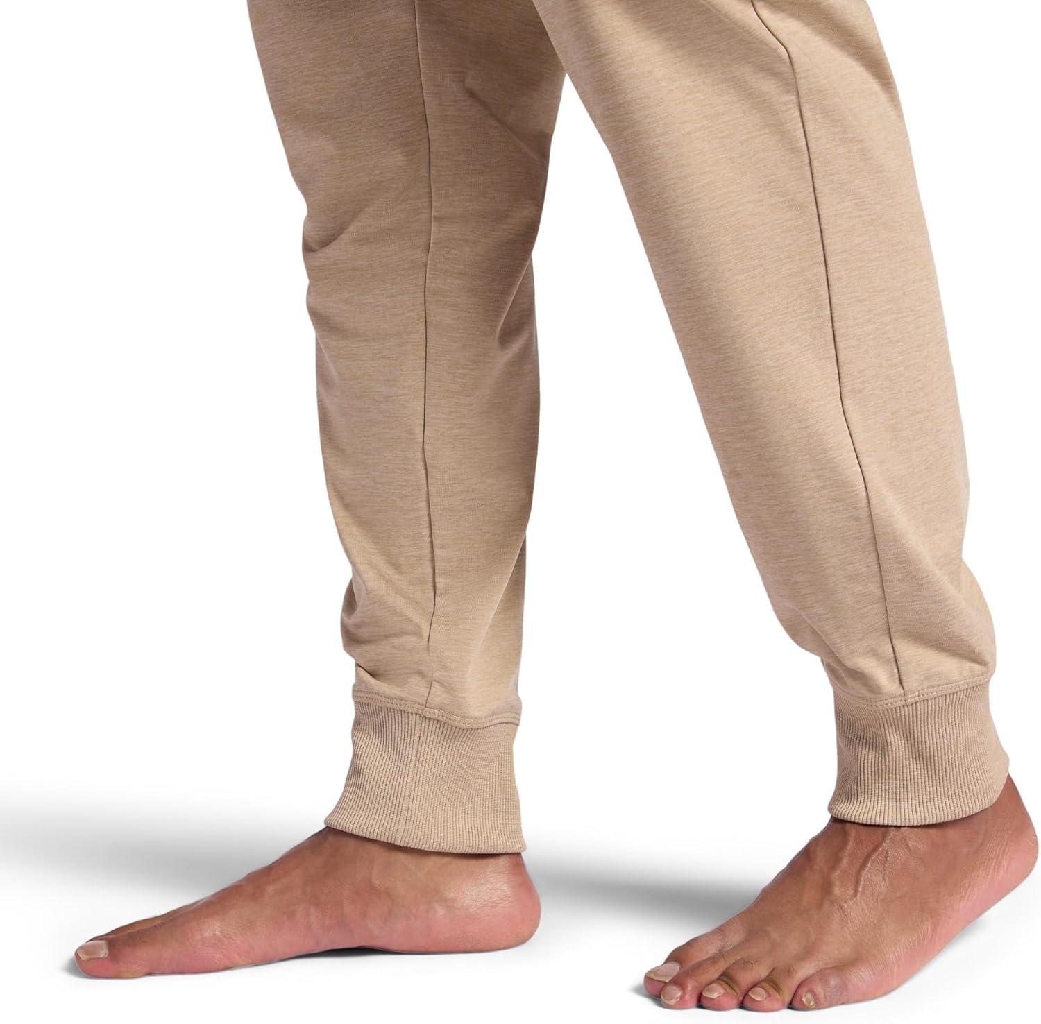 imageGaiam Mens Serenity Flow Jogger Standard Fit 30 Inseam Stretch Midweight MaterialHumus Heather