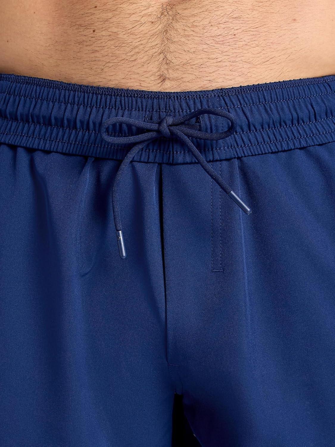 imageGaiam Mens Veda 5 Short Standard Fit Stretch Lightweight MaterialMedieval Blue