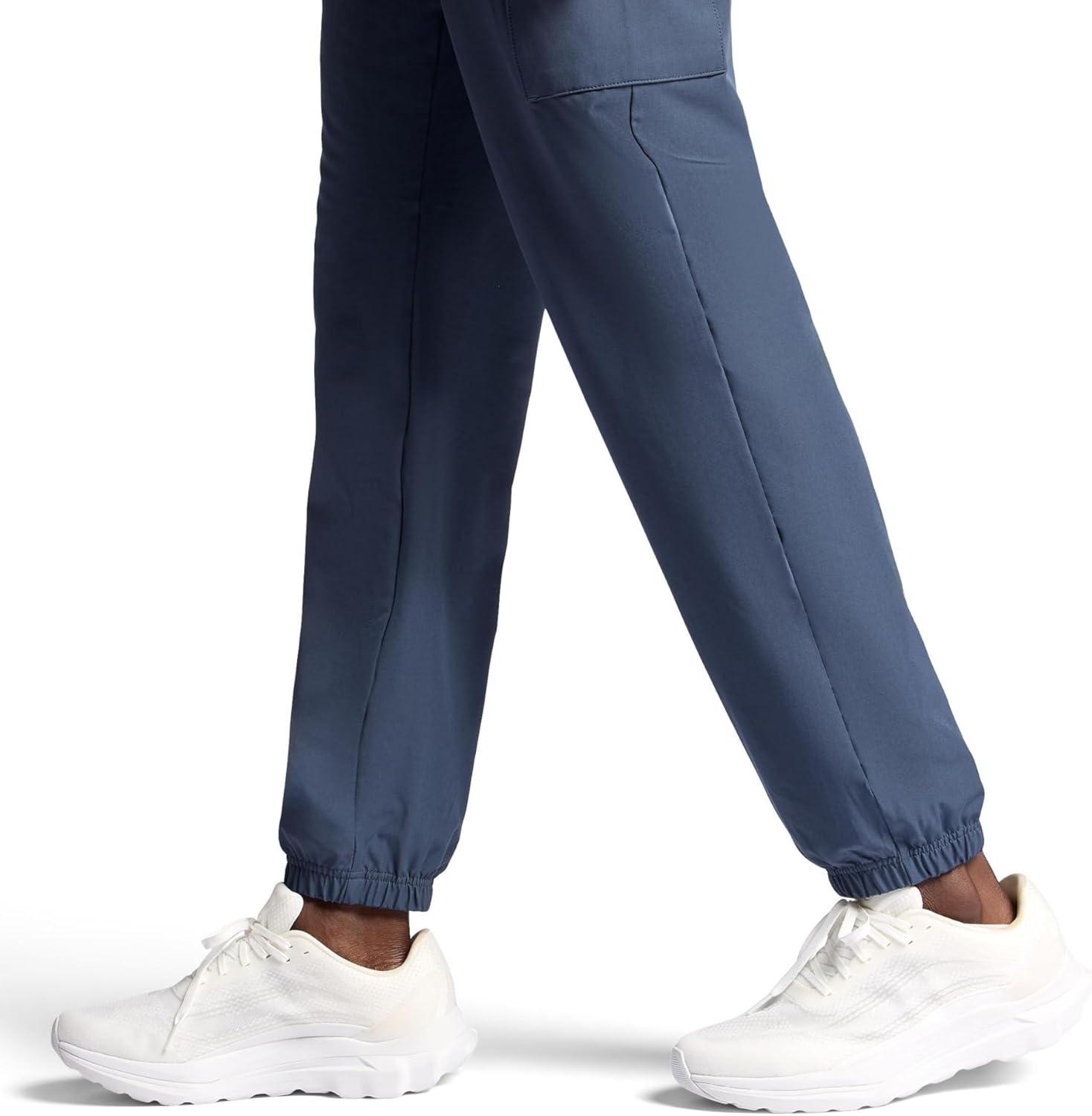 imageGaiam Mens Voyager Cargo Pant Standard Fit 31 Inseam Stretch Lightweight Material MoistureWickingCool Grey