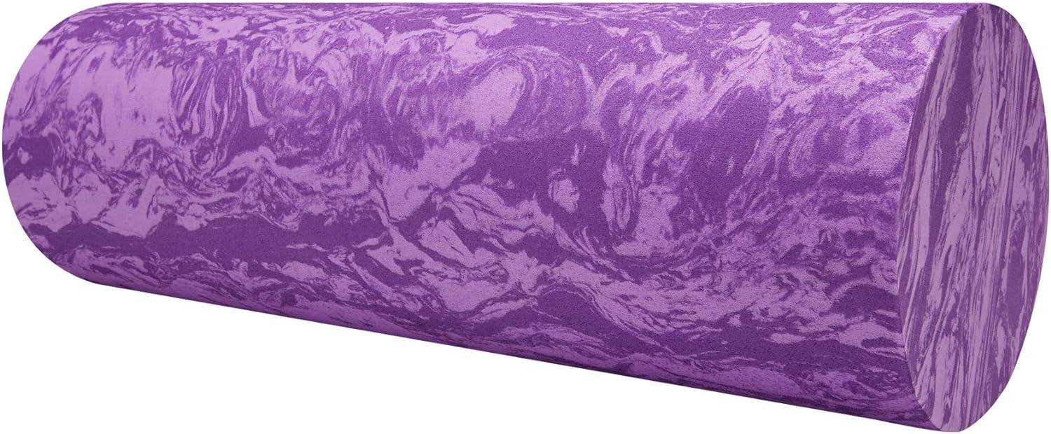 imageGaiam Restore Foam Roller for Muscle Massage Deep Tissue Muscle Massager for Sore Muscles ampamp Stimulation Total Body Pain Relief Back Neck Foot Calf Leg Arm 18 Inch and 36 Inch18Inch