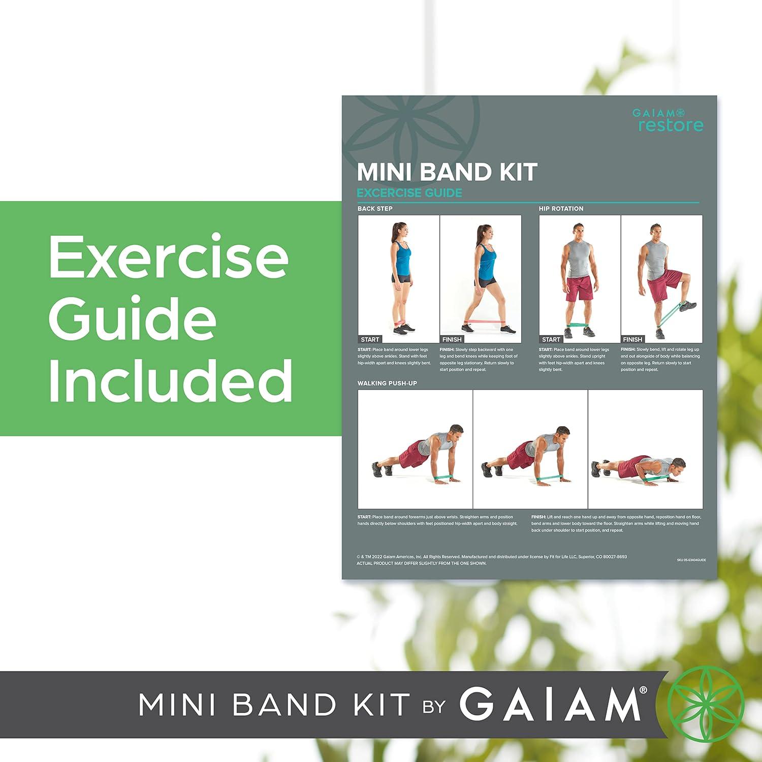 imageGaiam Restore Mini Band KitLight Resistance