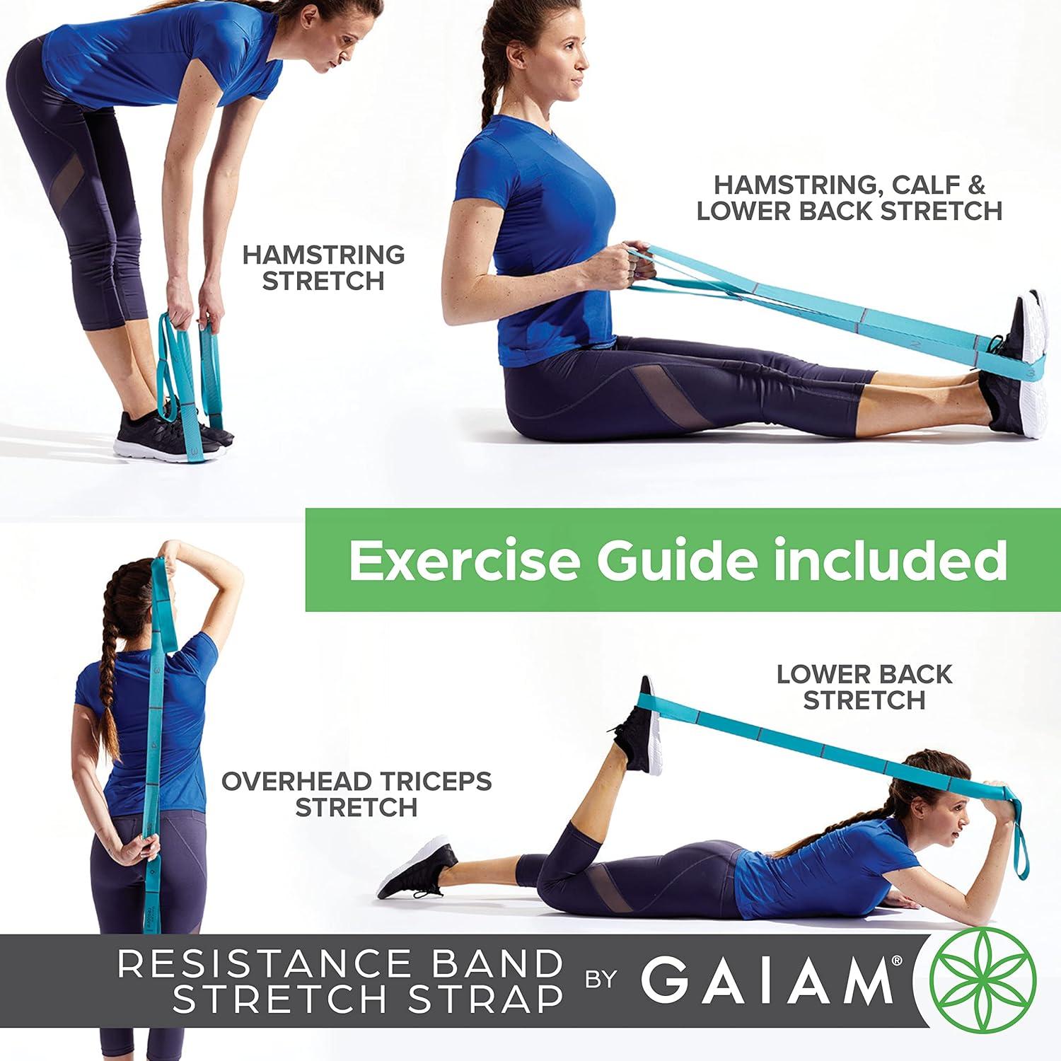 imageGaiam Restore Resistance Band Stretching1 EA
