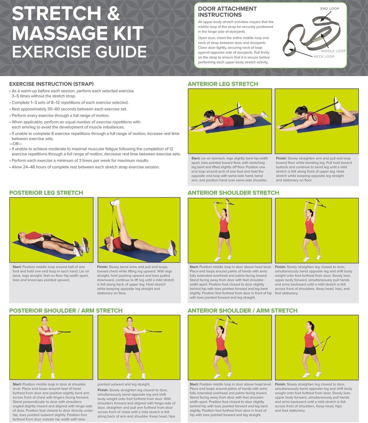 imageGaiam Restore Stretch ampamp Massage Kit