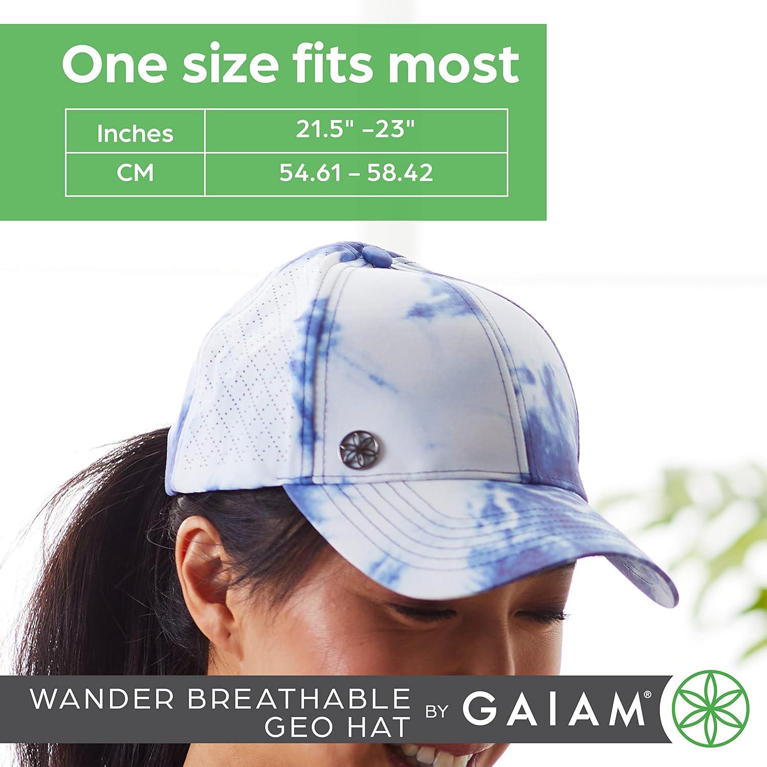 imageGaiam Womens Wander Breathable Geo HatWhite
