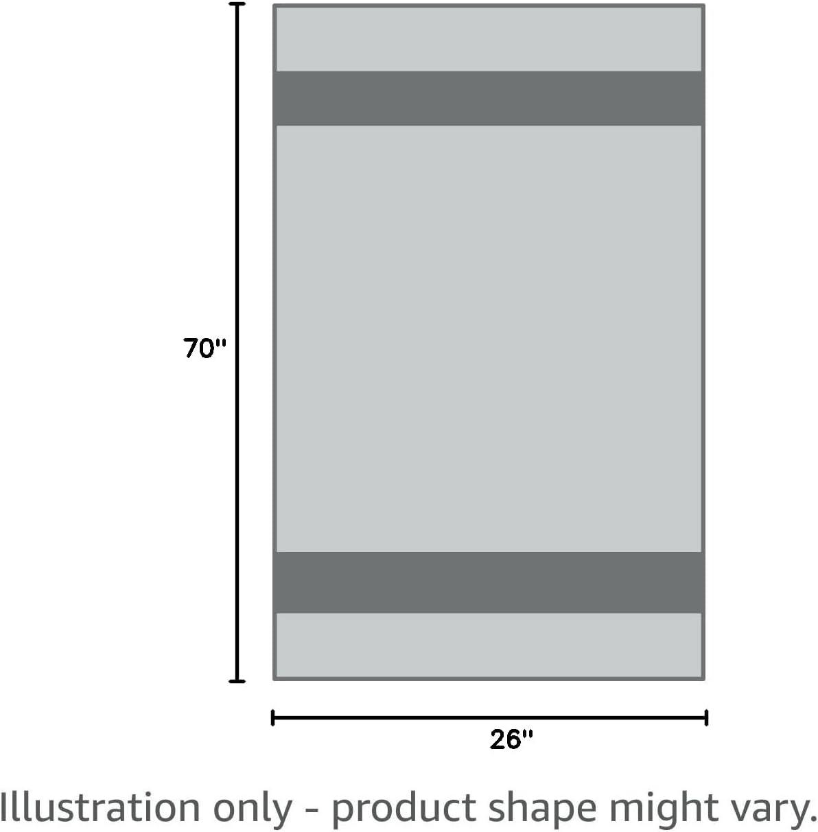 imageGaiam Yoga Towel Mat Sized Active Dry Non Slip Moisture Wicking Sweat Absorbent Microfiber Hot Yoga Towel for Women ampamp Men StayPut Corner Pockets 70quot Long x 26quot WideGrey