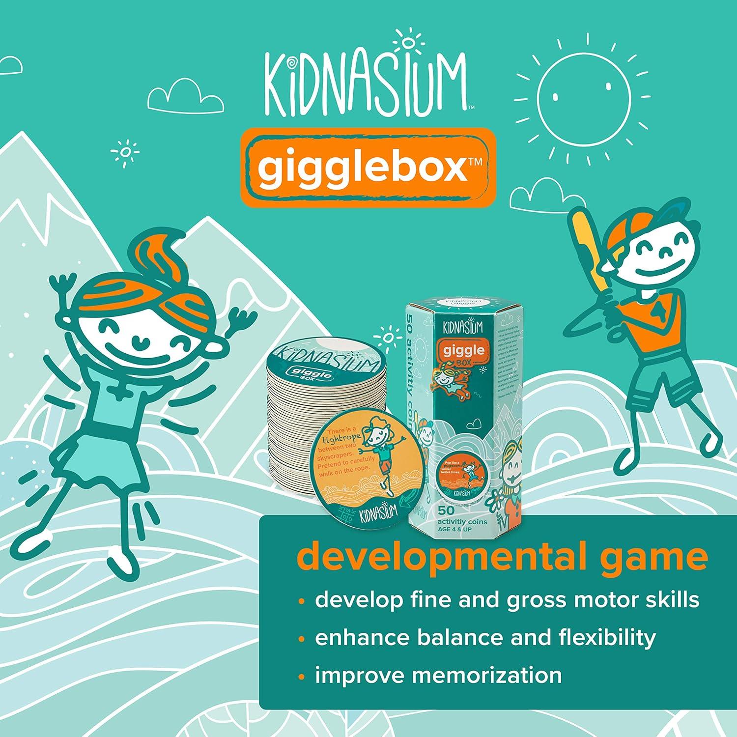 imageKidnasium Exercise Dice ampamp Activity Coins Soft Foam 6Sided Movement Dice Fun Educational Classroom Gym Learning Game for Active Boys ampamp Girls Ages 4 and UpExercise Coins