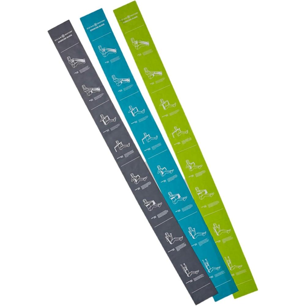 imageGaiam Gaiam Resistance CordGray Blue Green