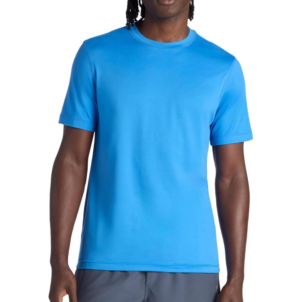 imageGaiam Mens Everyday Basic Crewneck Top Standard Fit Stretch Midweight MaterialCampanula