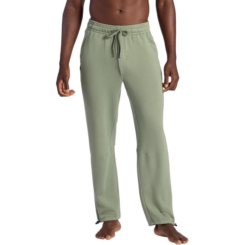 imageGaiam Mens Flow State Pant Relaxed Fit 29 Inseam Stretch Lightweight MaterialSea Spray