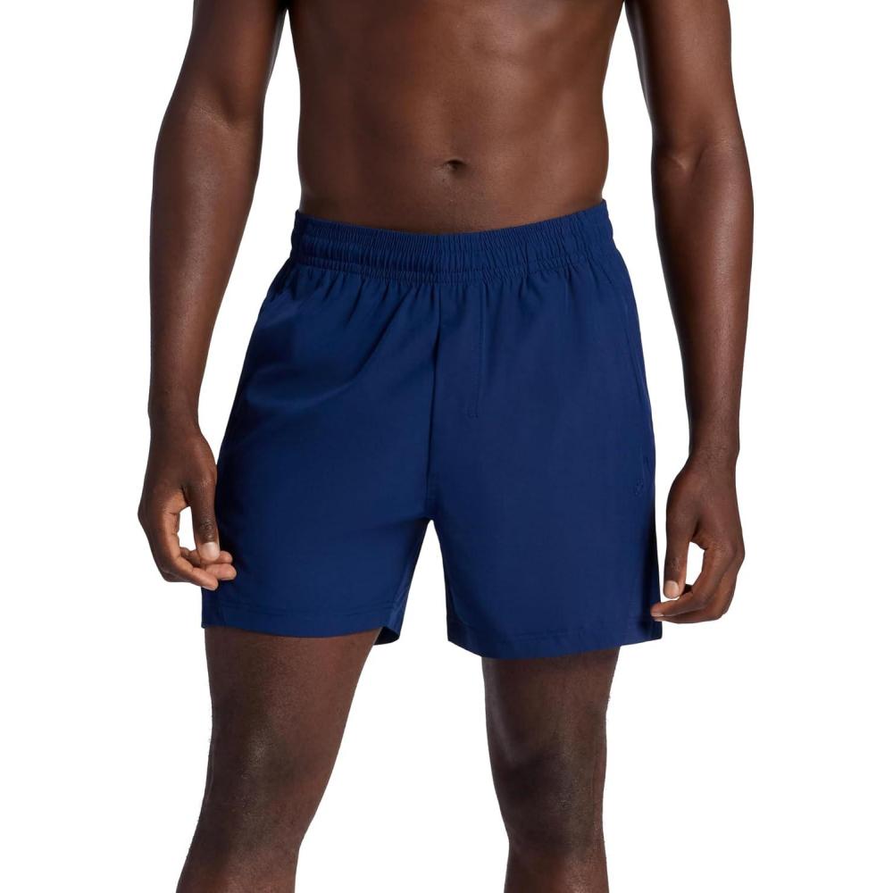 imageGaiam Mens Veda 5 Short with Brief Standard Fit Stretch Lightweight MaterialMedieval Blue