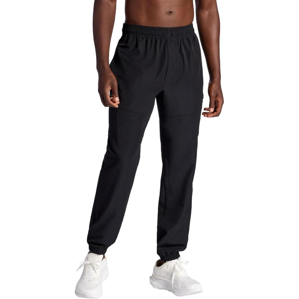 imageGaiam Mens Voyager Cargo Pant Standard Fit 31 Inseam Stretch Lightweight Material MoistureWickingBlack