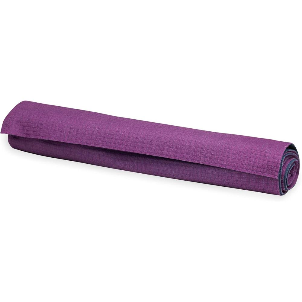 imageGaiam NoSlip Yoga TowelsGrapeNavy