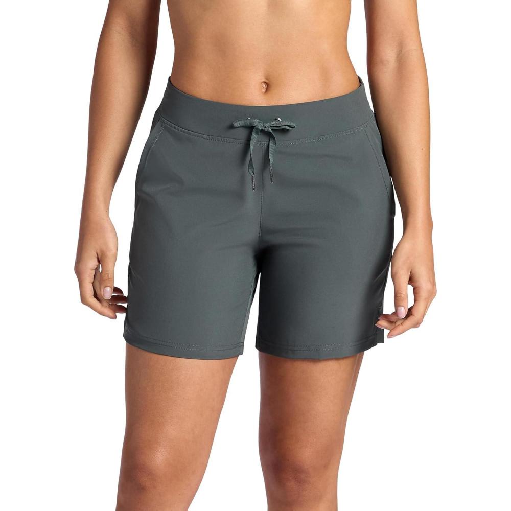 imageGaiam Womens Willow Walking Woven 7 Short Standard Fit Stretch Lightweight MaterialUrban Chic