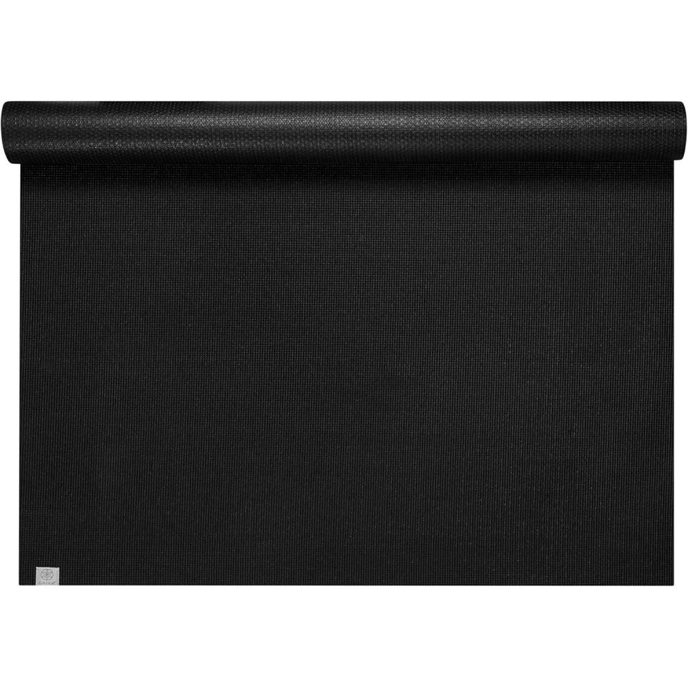 imageGaiam Yoga Mat  Large 7mm Thick Yoga Mat for Men ampamp Women  Extra Wide ampamp Long Exercise Mat for Yoga Pilates Stretching ampamp Floor Workouts 72quot L x 48quot W x 7mm  Black