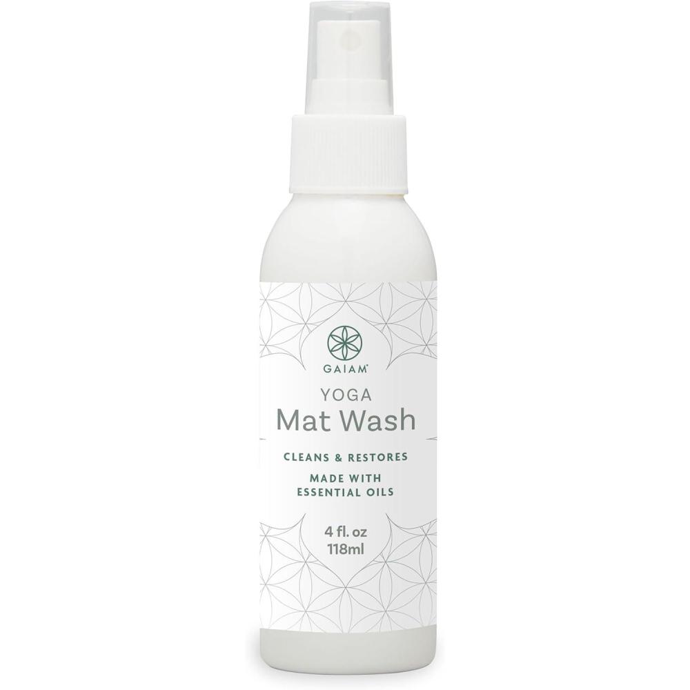 imageGaiam Yoga Mat Cleaner Spray 4oz Green