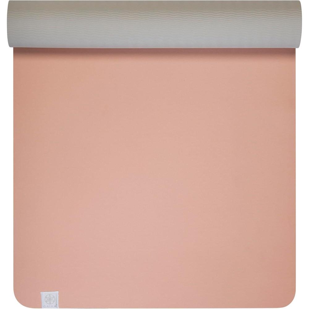 imageGaiam Yoga Mat Performance TPE Exercise ampamp Fitness Mat for All Types of Yoga Pilates ampamp Floor ExercisesBlush