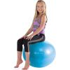 Balance Ball – Exercise Stability Yoga Ball, Kids Alternative Flexible Seating for Active Children in Home or Classroom (Satisfaction Guarantee), 45cm(Blue)