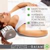 Gaiam Acupressure Mat and Pillow Set, Acupuncture Style Massage Mat & Pillow, Relief for Sciatic Nerve, Muscle Tension, Fibromyalgia, Neck, Shoulder & Back Pain, Migraine & Headaches and Insomnia Grey