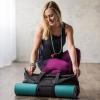 Gaiam All Day Yoga Tote Yoga Mat Bag, Grey