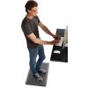 Gaiam Anti-Fatigue Non-Slip Comfort Floor Mat for Standing Desks in Office and Workstations or Home Use (Kitchen, Bathroom)