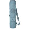Gaiam Cargo Yoga Mat Bag, Full-Zipper Yoga Mat Carrier with Adjustable Strap, Front & Exterior Phone Pocket with Earbuds Slit, Stylish & Functional Fitness Mat Holder for Women & Men(Niagara)