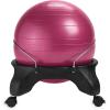 Gaiam Classic Backless Balance Ball Chair – Exercise Stability Yoga Ball Premium Ergonomic Chair for Home and Office Desk with Air Pump, Exercise Guide and Satisfaction Guarantee