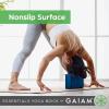 Gaiam Essentials Yoga Brick | Sold as Single Block | EVA Foam Block Accessories for Yoga, Meditation, Pilates, Stretching (Navy)