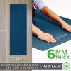 Gaiam Essentials Yoga Mat Set for Beginners | Kit Includes Premium Yoga Mat (72”Long x 24”W x 6mm Thick) with Yoga Mat Carrier Sling, Yoga Block 2 Pack, 6ft Yoga Strap, Hot Yoga Towel