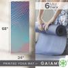 Gaiam Gaiam Yoga Mat Premium Print(Taffy)