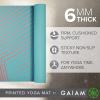 Gaiam Gaiam Yoga Mat Premium Print(Taffy)