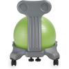 Gaiam Kids Balance Ball Chair – Classic Children’s Stability Ball Chair, Alternative School Classroom Flexible Desk Seating for Active Students with Satisfaction Guarantee, Green