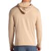 Gaiam Mens Bliss Balance Long Sleeve Pullover Hoodie, Relaxed Fit, Stretch Midweight Material(Humus)