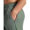 Gaiam Mens Chill Flex Jogger, Slim Fit, 30” Inseam, Stretch Midweight Material(Duck Green Heather)