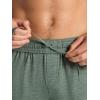 Gaiam Mens Chill Flex Jogger, Slim Fit, 30” Inseam, Stretch Midweight Material(Duck Green Heather)