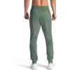Gaiam Mens Chill Flex Jogger, Slim Fit, 30” Inseam, Stretch Midweight Material(Duck Green Heather)