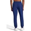 Gaiam Mens Chill Flex Jogger, Slim Fit, 30” Inseam, Stretch Midweight Material(Medieval Blue Heather)