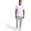 Gaiam Mens Chill Flex Jogger, Slim Fit, 30” Inseam, Stretch Midweight Material(Sleet Heather)