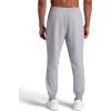 Gaiam Mens Chill Flex Jogger, Slim Fit, 30” Inseam, Stretch Midweight Material(Sleet Heather)